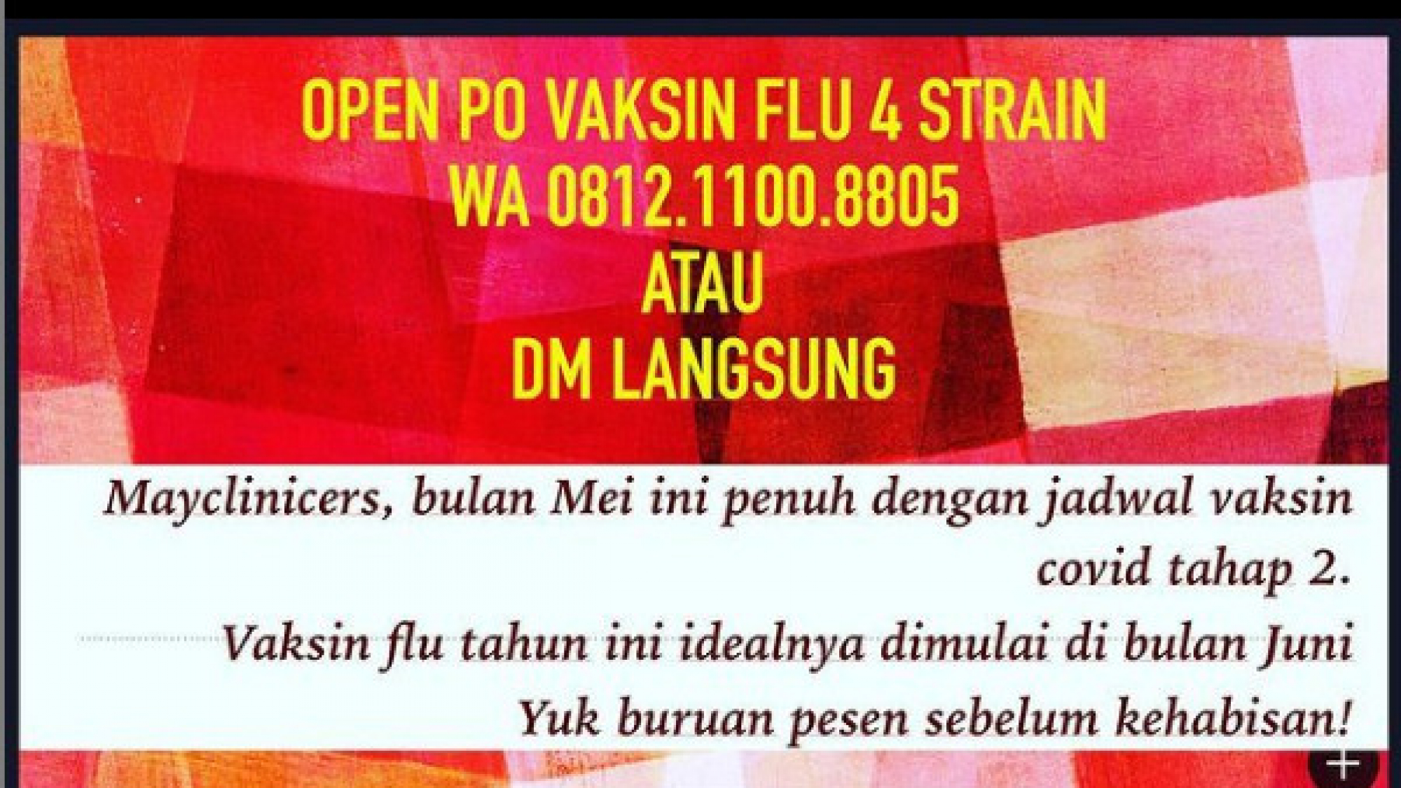 IKLAN VAKSIN
