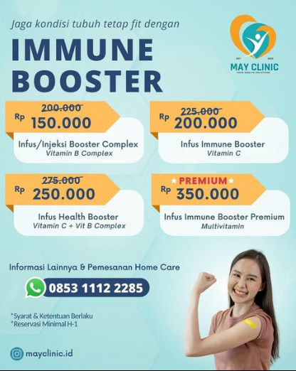 Immune Booster Solusi Menjaga Kesehatan Tubuh Oleh Dr.Lydia Tantoso, SP.PD