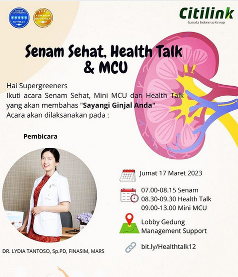 Senam Sehat Bersama Dok Lydia